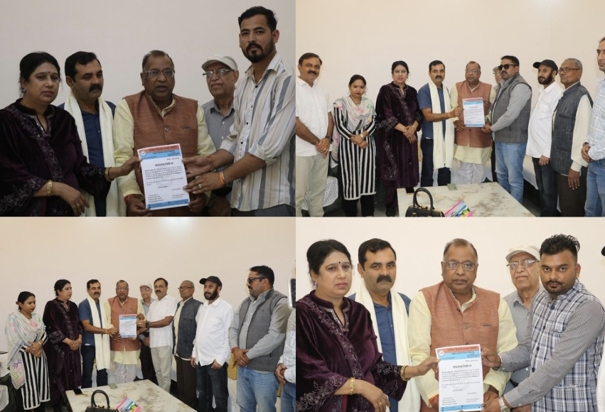 पर्वतीय मैदानी एकता मंच ने दी नए पदाधिकारियों को जिम्मेदारी……