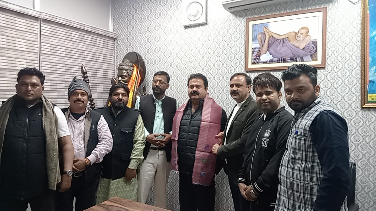 खानपुर विधायक उमेश कुमार से ज्वालापुर हरिद्वार प्रेस क्लब के प्रतिनिधिमंडल की शिष्टाचार भेंट….