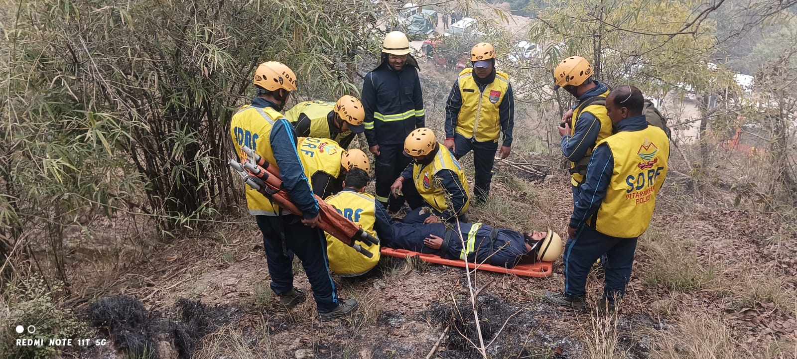 मनसा देवी पहाड़ी पर हुई वन अग्नि की चपेट में आने से तीन लोग हुए घायल आपदा…….